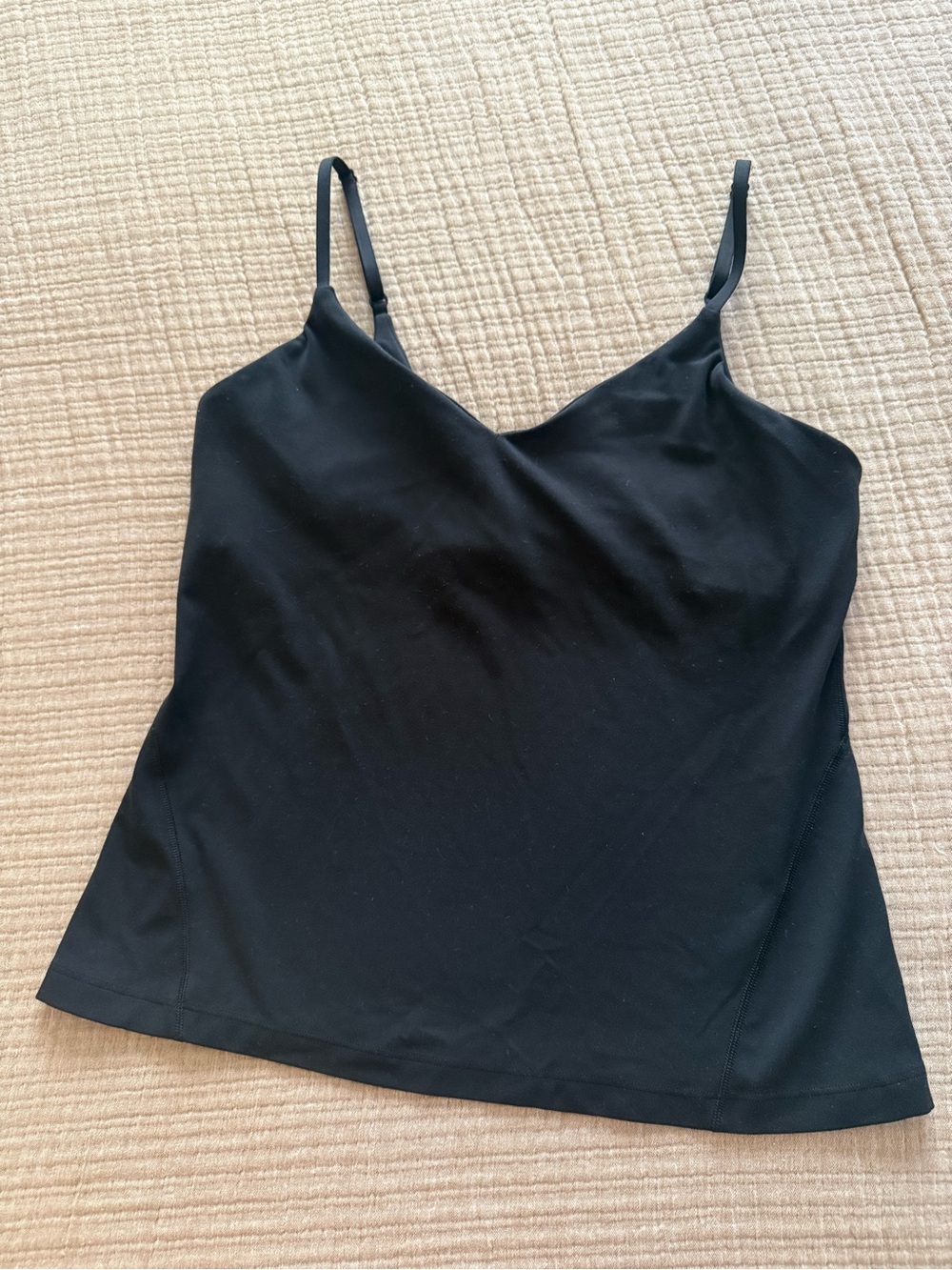 lululemon athletica Black Spaghetti-Strap Tank